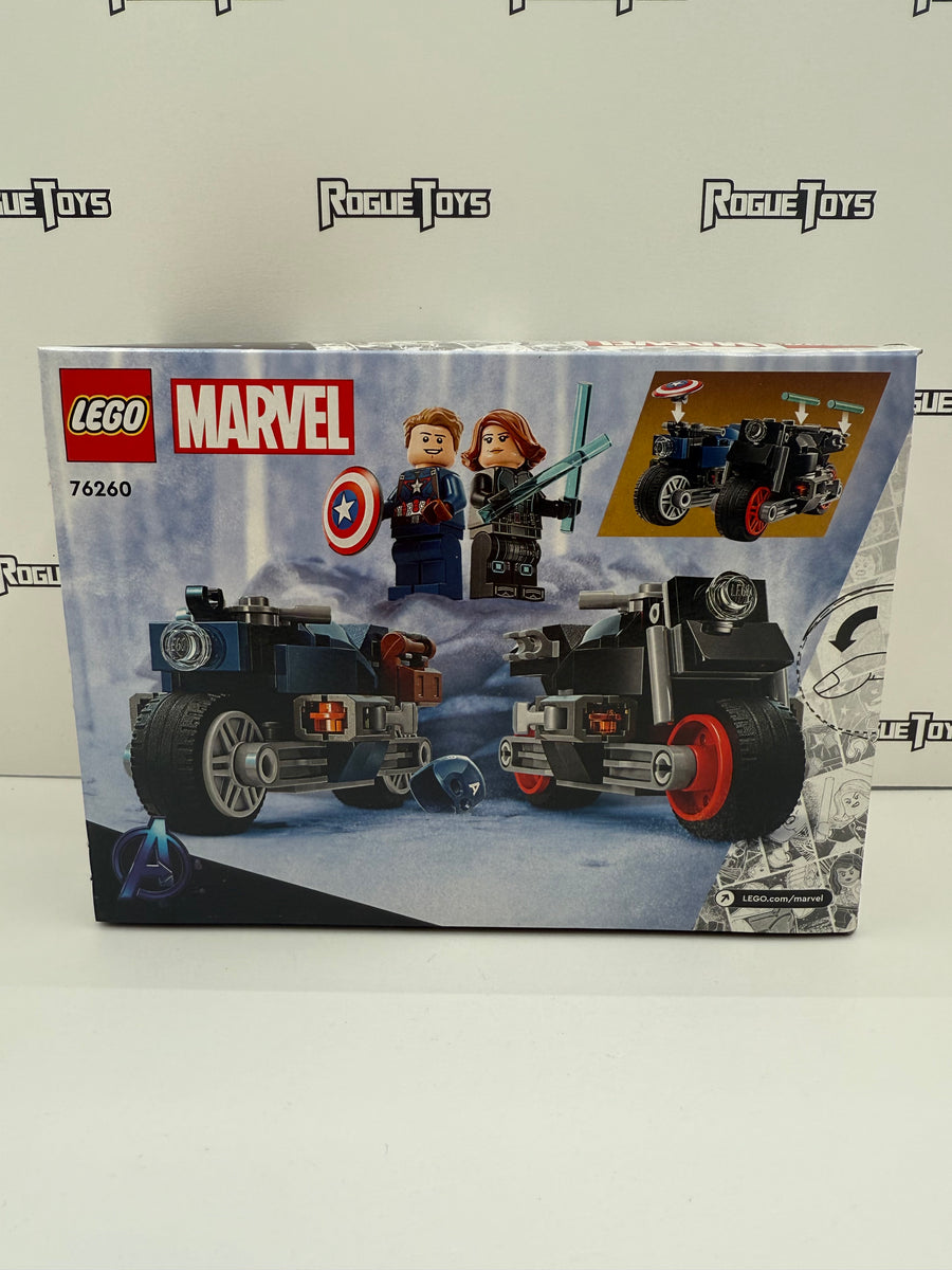 LEGO Marvel 76260 Black Widow & Captain America Motorcycles| Rogue