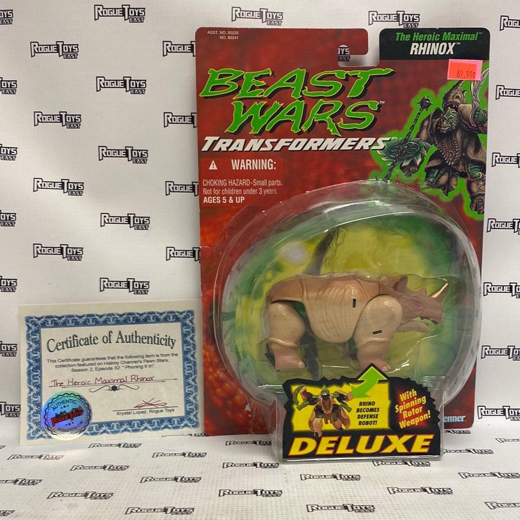 Kenner transformers beast wars the heroic maximal rhinox