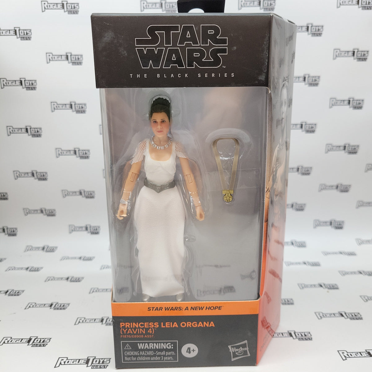 HASBRO Star Wars: The Black Series Princess Leia Organa (Yavin 4) (Sta|  Rogue Toys