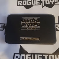 Star Wars trilogy 24K gold collectibles commemorative card Luke Skywalker - Rogue Toys