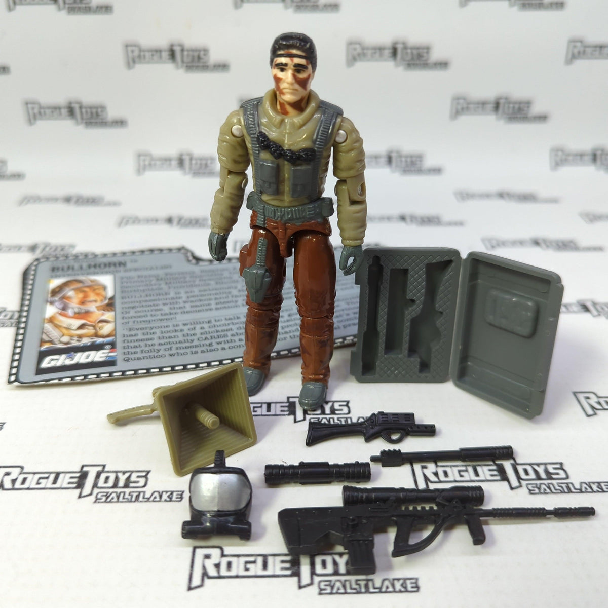 Hasbro G.I. Joe A Real American Hero 1990 Bullhorn| Rogue Toys