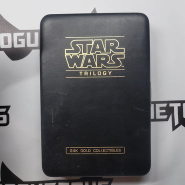 Star Wars trilogy 24K gold collectibles commemorative card Ben Kenobi and Darth Vader - Rogue Toys