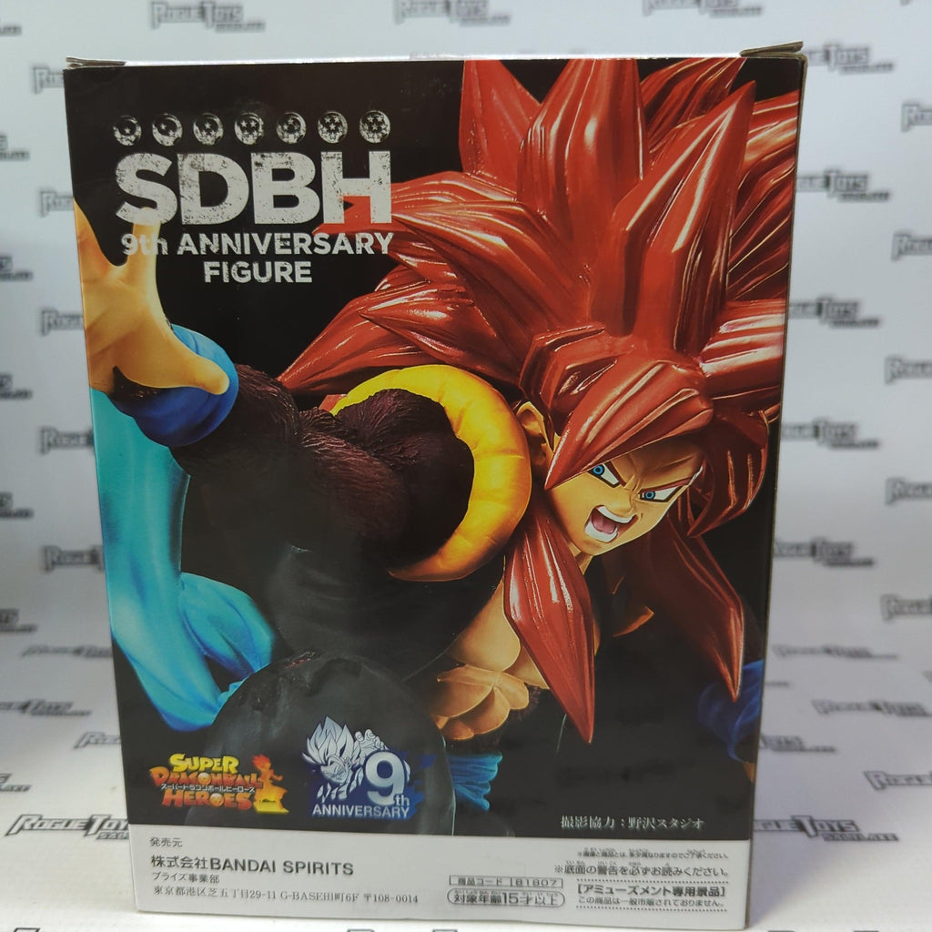 Bandai banpresto super dragon ball heroes 9th anniversary figure ss4 x