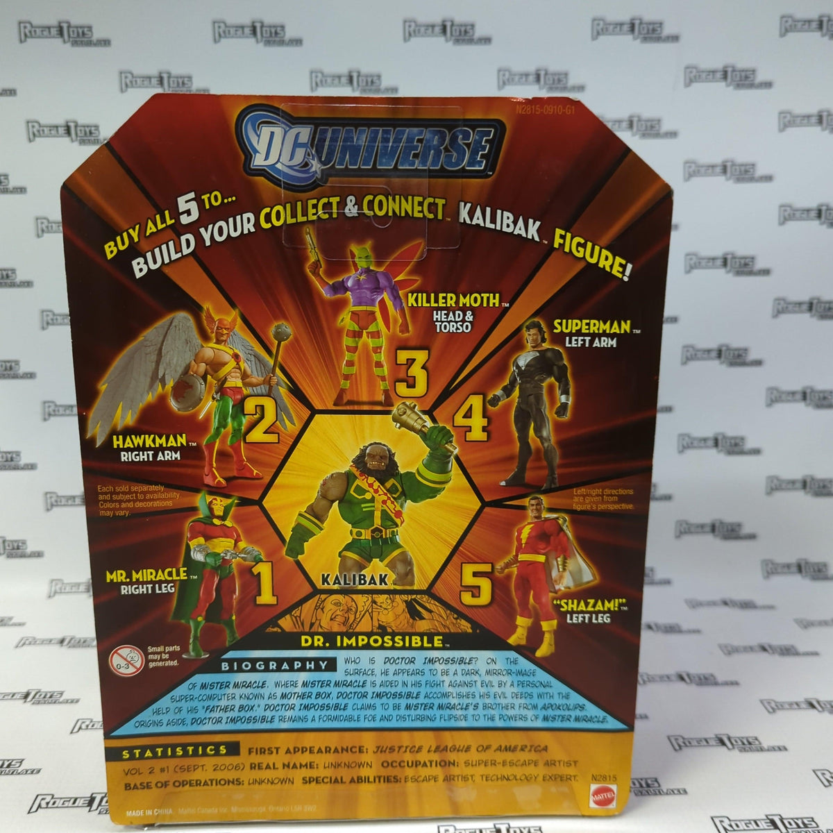 Mattel DC Universe Classics Kalibak Wave 6 Figure 1 Dr. Impossible