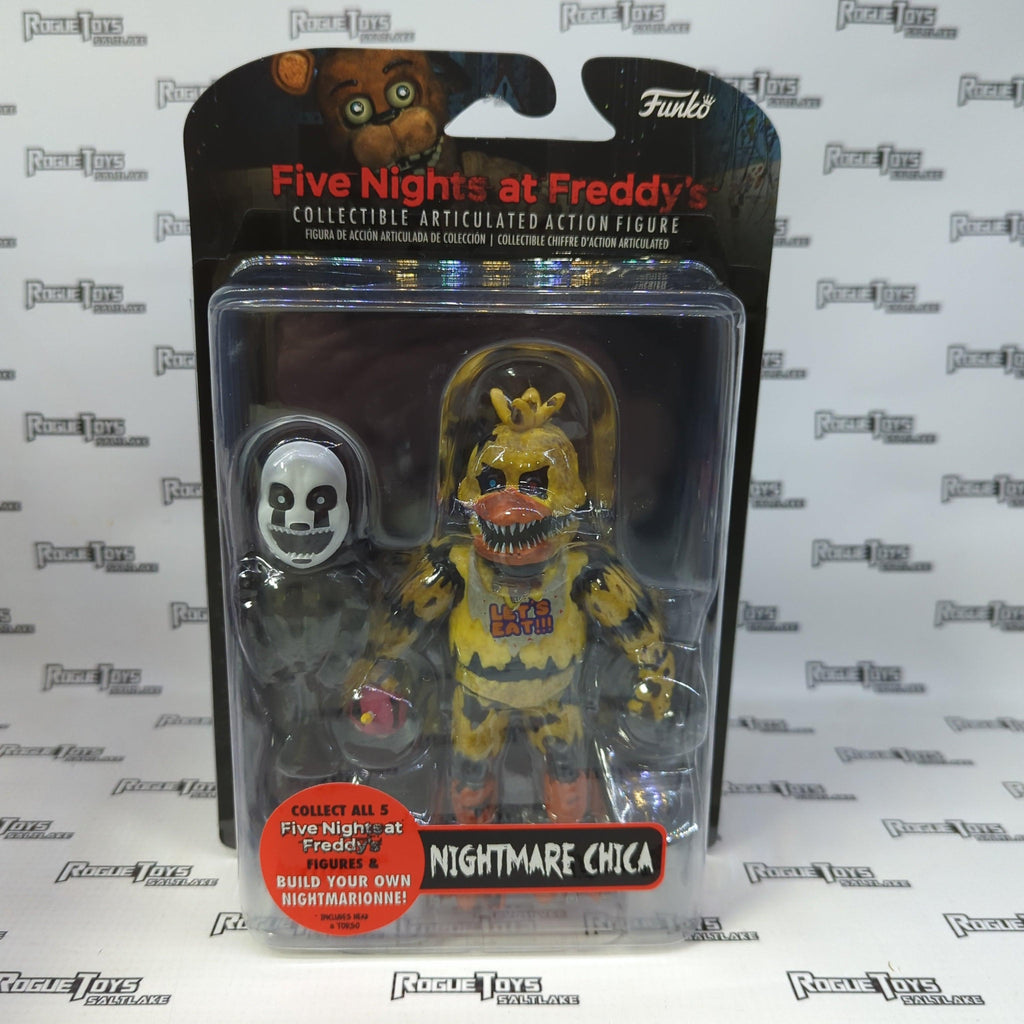 Five Nights At Freddy's 4- NIGHTMARE CHICA W/TEXT Greeting Card