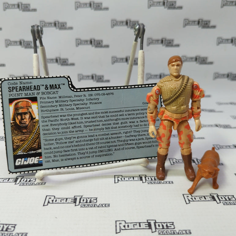 Hasbro G.I. Joe A Real American Hero 1988 Spearhead & Max