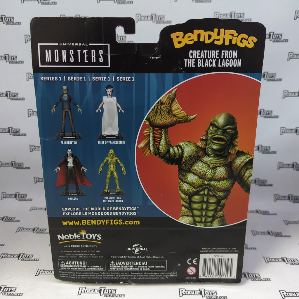 Noble Toys Universal Monsters Bendyfigs Creature From The Black Lagoon