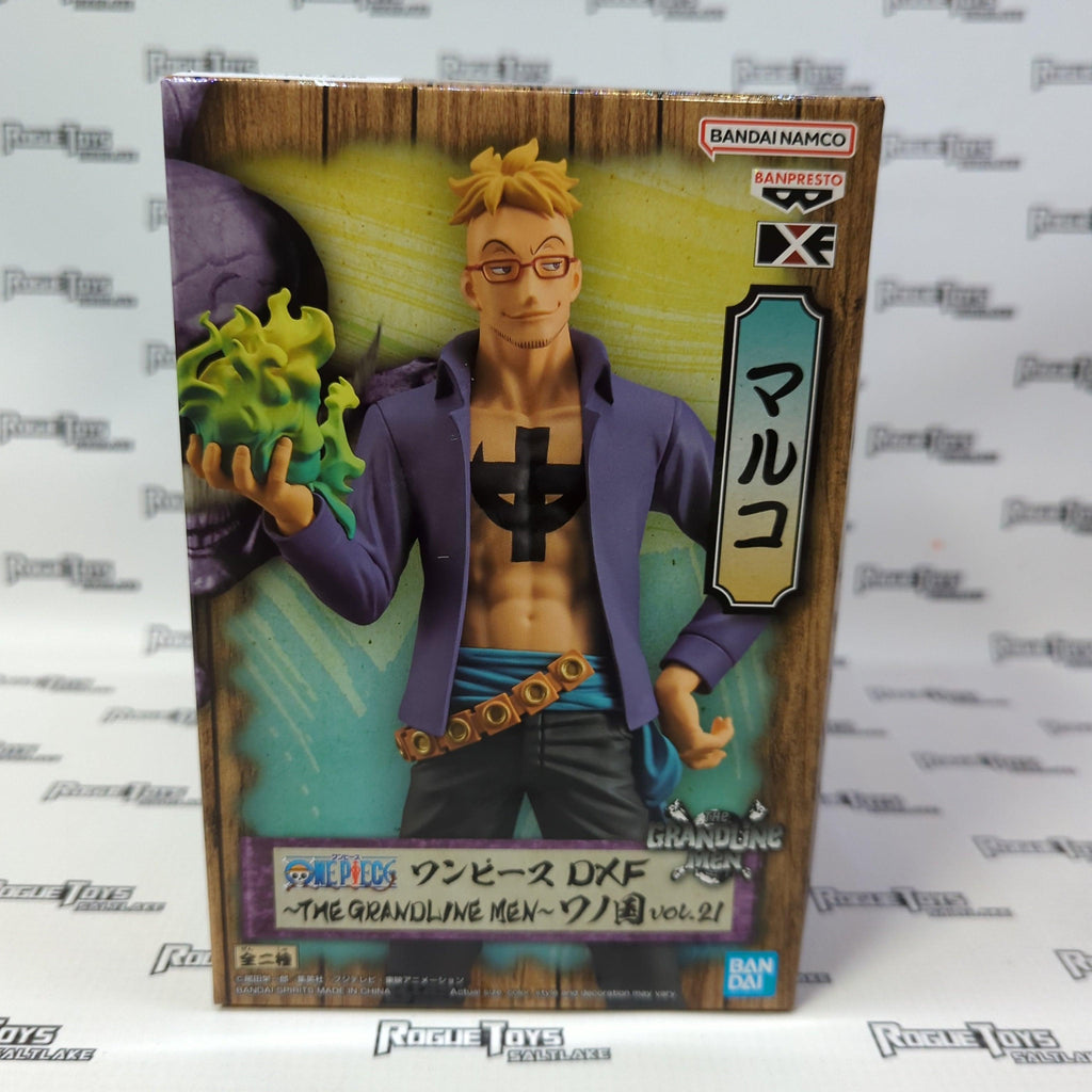 Banpresto one piece the grandline series vol. 21 marco pvc statue