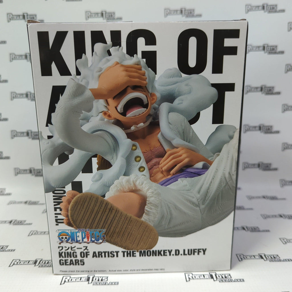 Banpresto one piece king of artist the monkey.d.luffy gear5 pvc statue