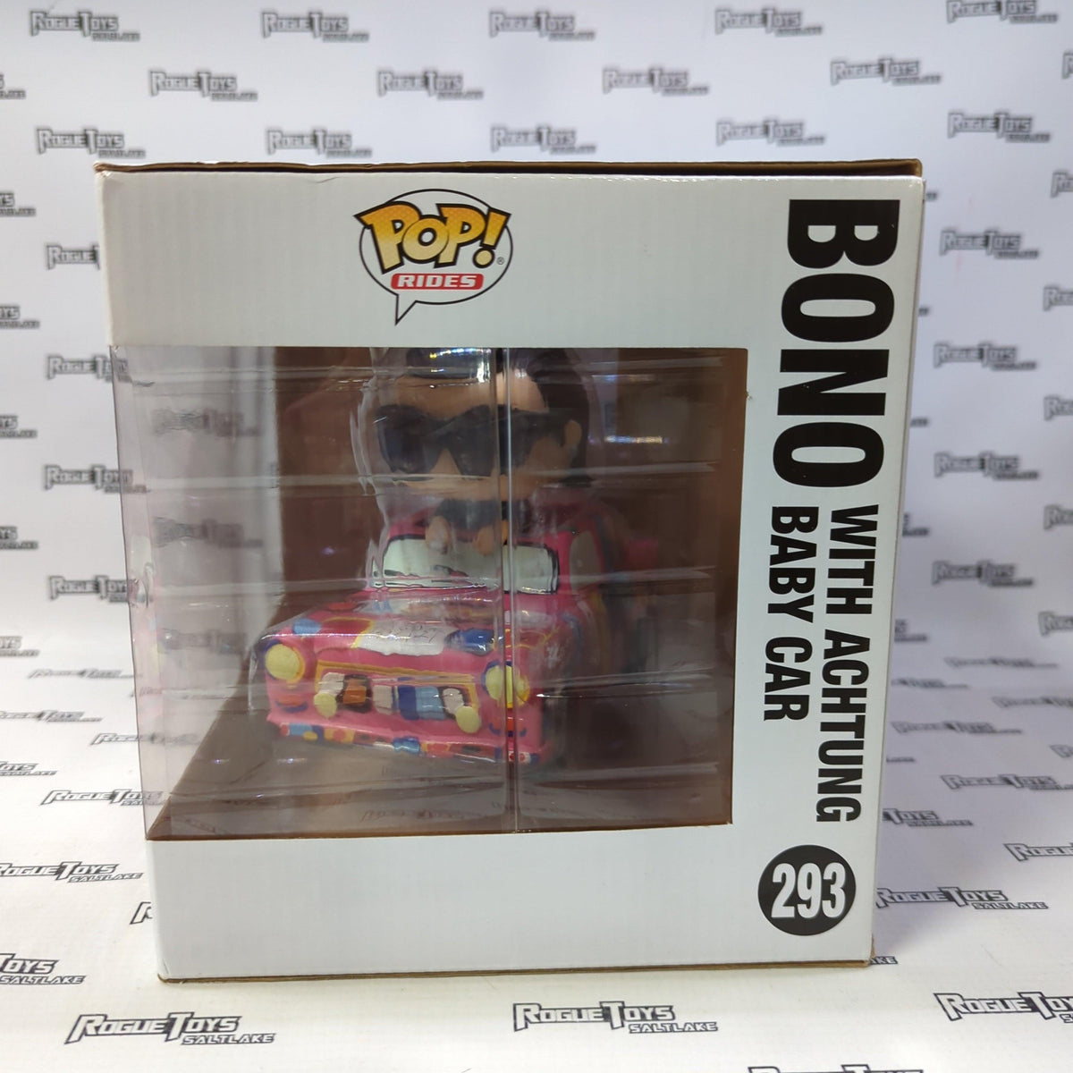 Funko POP! Rides U2 ZooTV Bono w/Achtung Baby Car 293| Rogue Toys