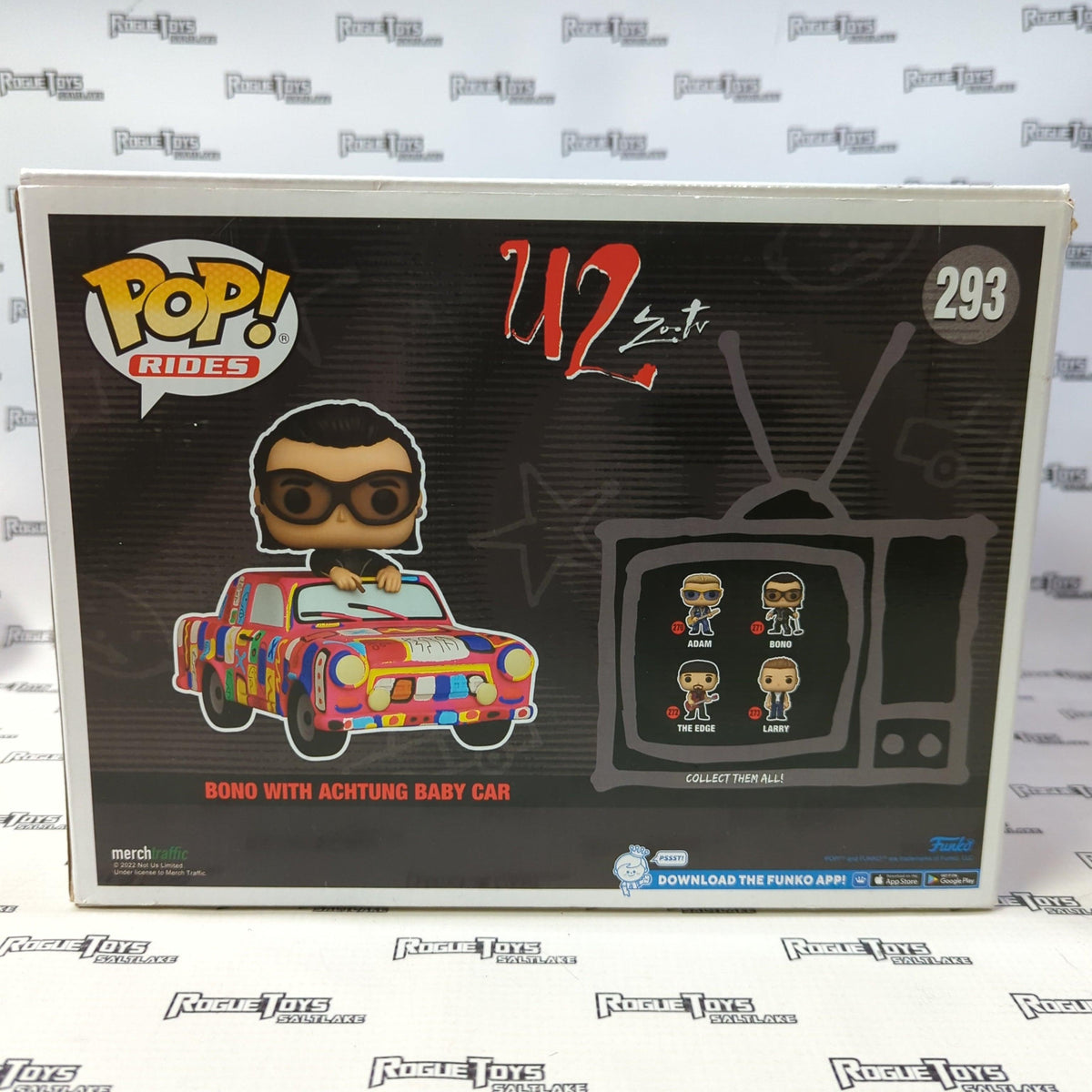 Funko POP! Rides U2 ZooTV Bono w/Achtung Baby Car 293| Rogue Toys