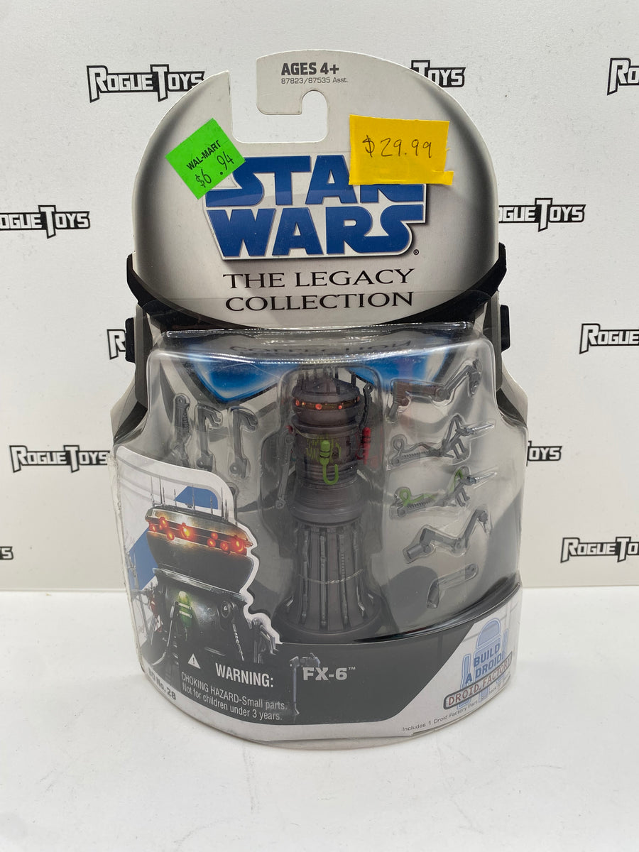 Hasbro Star Wars The Legacy Collection Droid Factory FX-6| Rogue Toys