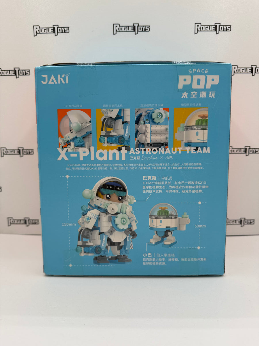 JAKI Space POP X-Plant Astronaut Team| Rogue Toys