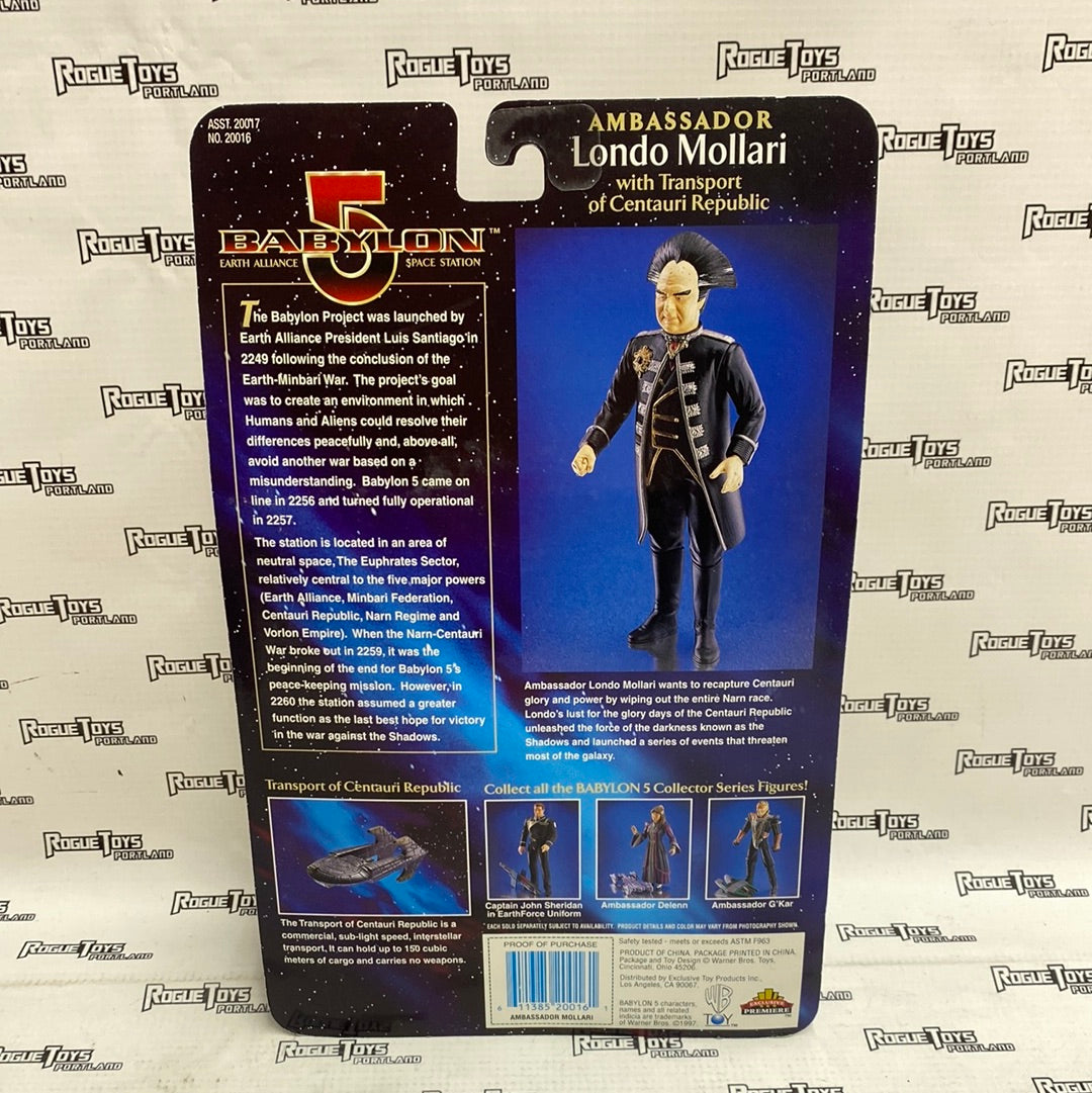 Babylon 5 Ambassador Londo Mollari with Transport of Centauri