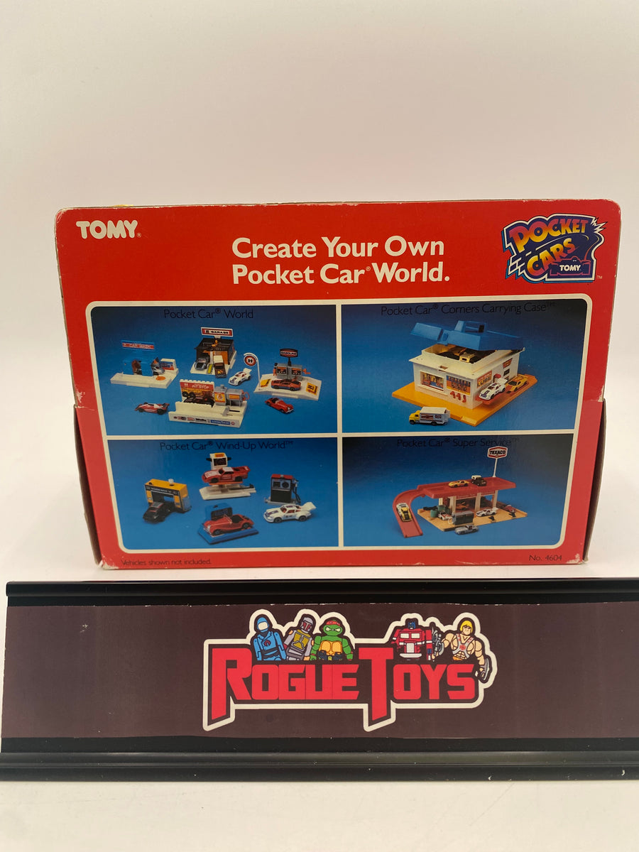 Tomy 1983 Pocket Cars Car Wash Play Set| Rogue Toys