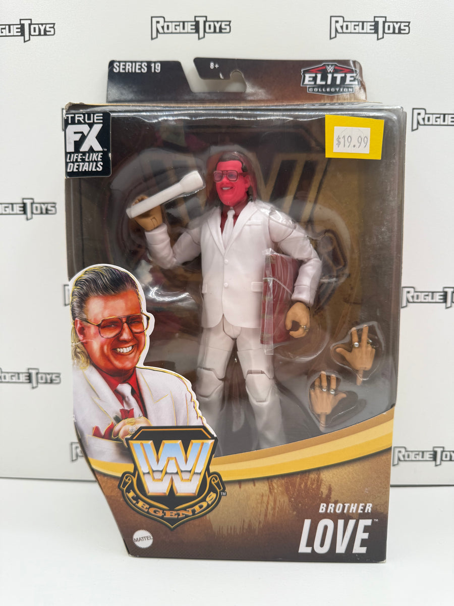 Mattel WWE Elite Collection Legends Series 19 Brother Love Mattel WWE Elite Collection Legends Series 19 Brother Love