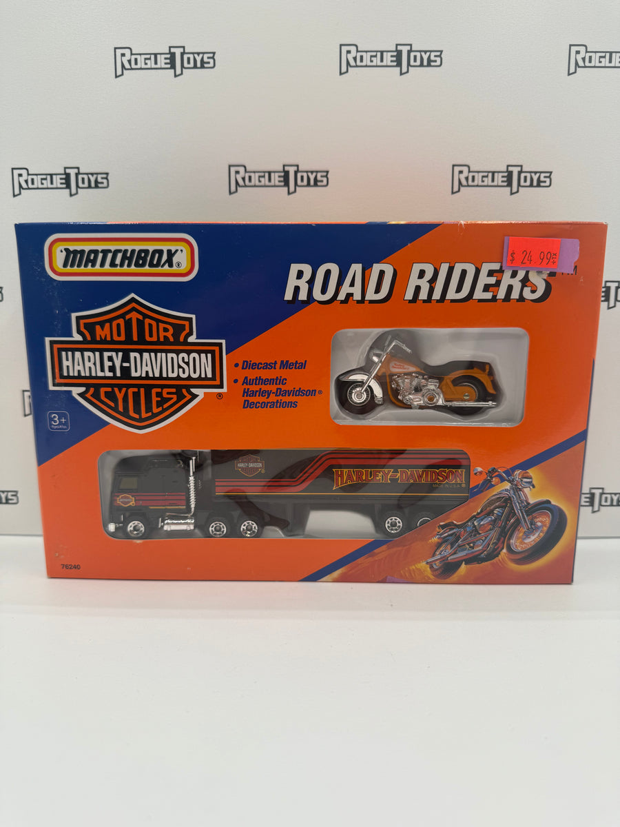 レア　Matchbox Real Rider Harley-Davidson Matchbox Harley-Davidson Motorcycles Road Riders| Rogue Toys