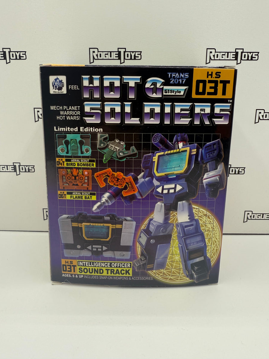 HOT SOLDIERS HS-03T インテリジェンスオフィサー　非正規 Mech Planet Hot Soldiers G1 Style Collector's Edition H.S 03