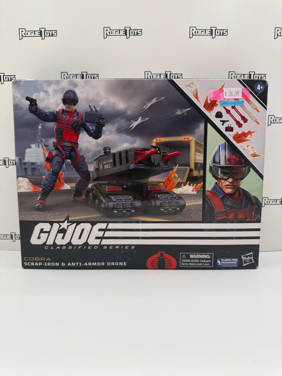 Hasbro G.I. Joe Classified Series Cobra Scrap-Iron & Anti-Armor