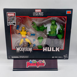 Hasbro Marvel Legends Marvel 80 Years Wolverine & Hulk