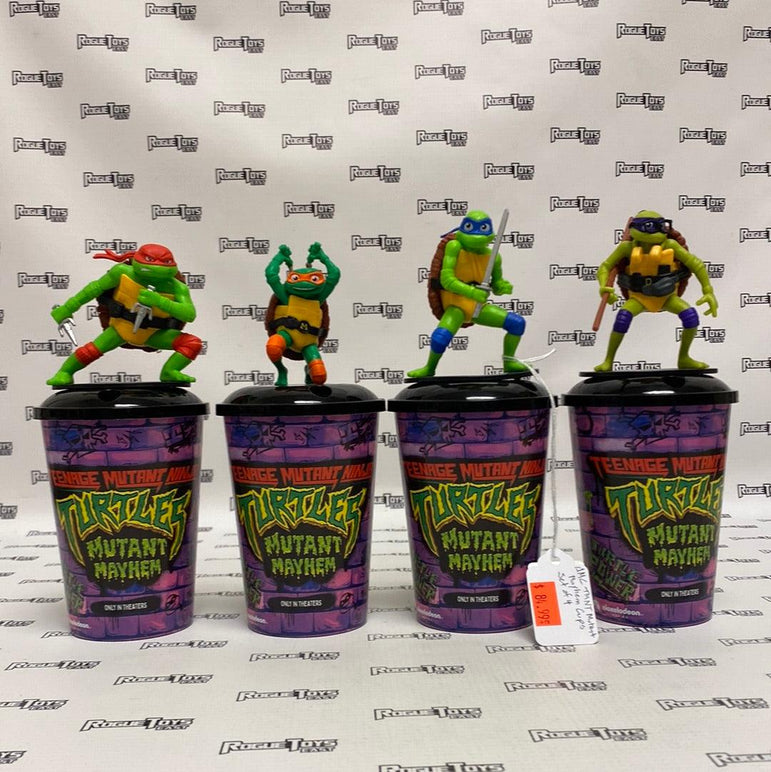 AMC Teenage Mutant Ninja Turtles: Mutant Mayhem Cups Set of 4