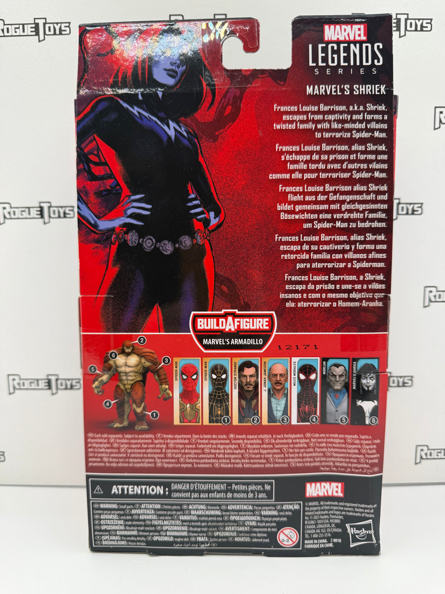 Hasbro Marvel Legends Marvel's Armadillo BAF Series Spider-Man
