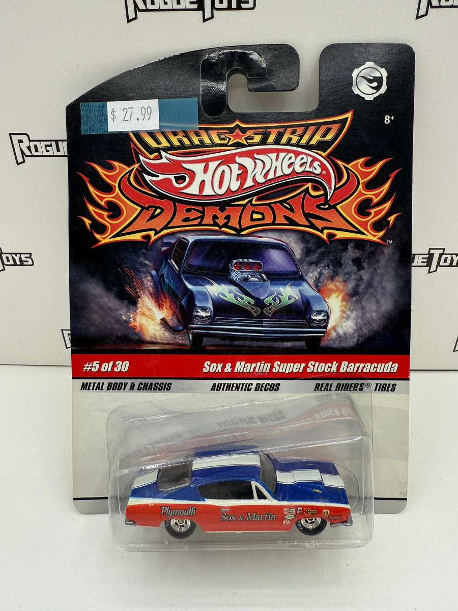 Mattel Hot Wheels Drag Strip Demons #5 of 30 Sox & Martin Super