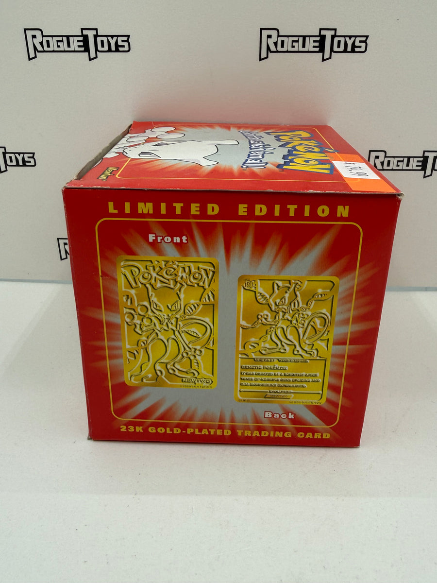 pokemon 23k gold-plated trading card limited edition - mewtwo Nintendo Pokémon #150 Mewtwo| Rogue Toys Commander:Blast from the Past Doflamingo Mega Zeraora ex 98/84