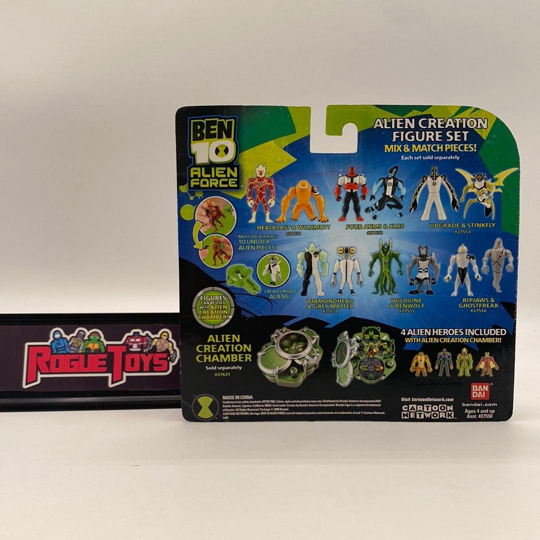 Bandai Ben 10 Alien Force Heatblast & Wildmutt| Rogue Toys