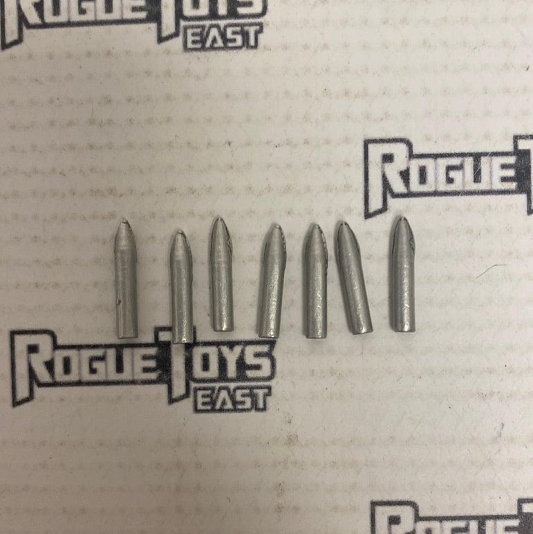 Vintage Dinky Super Toys Army (1 Set of 7) Missiles