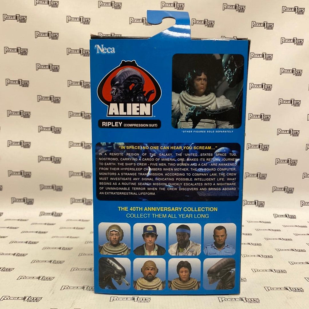 Neca alien 40th anniversary ripley (compression suit) (opened/complete)