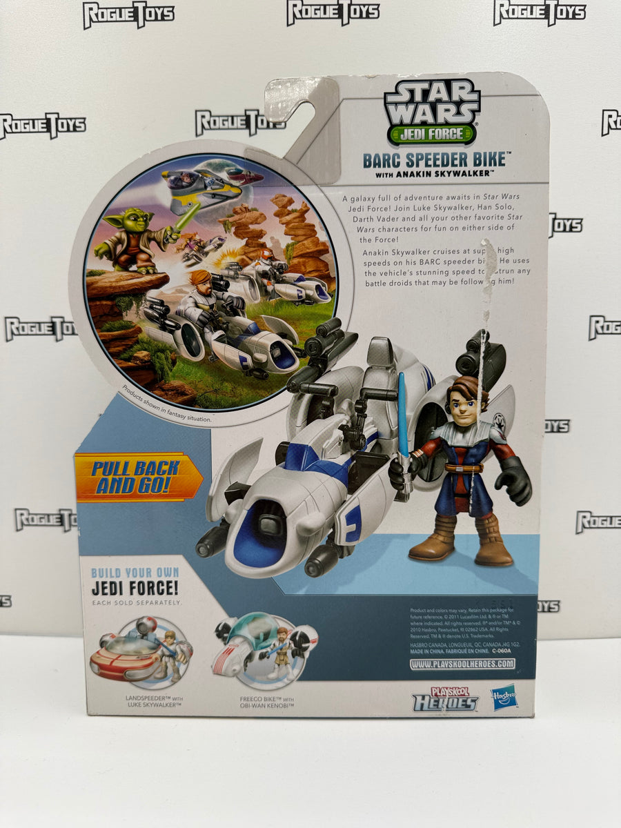 Hasbro Playskool Heroes Star Wars Jedi Force BARC Speeder Bike w