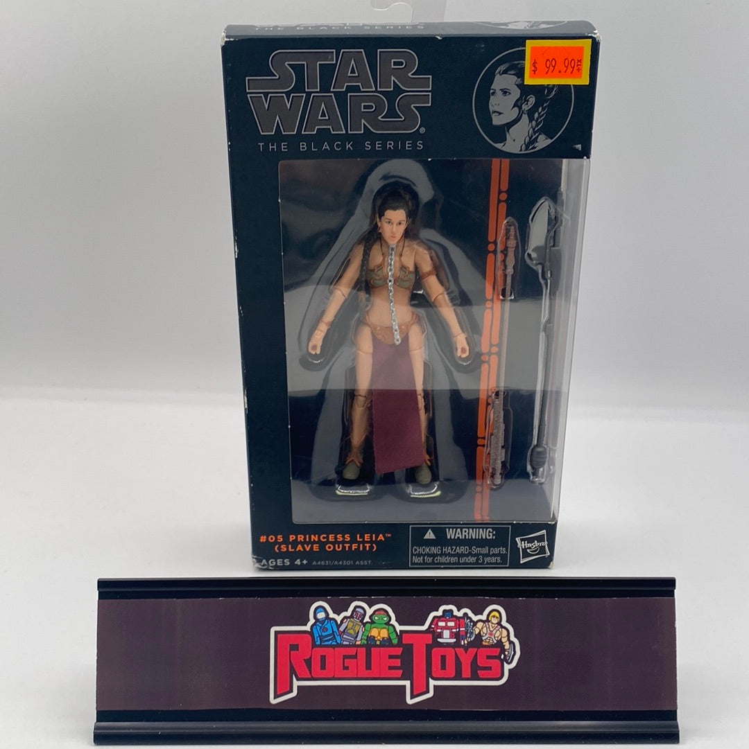 Hasbro Star Wars The Black Series Orange Line #05 Princess Leia (Slave Outfit)