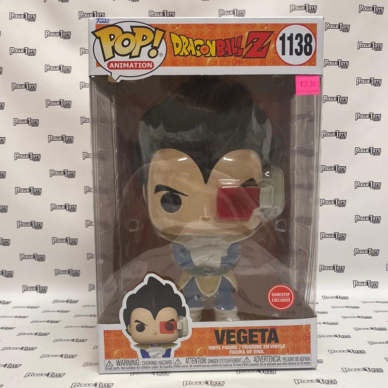 Funko POP! Animation Dragon Ball Z Vegeta (GameStop Exclusive)