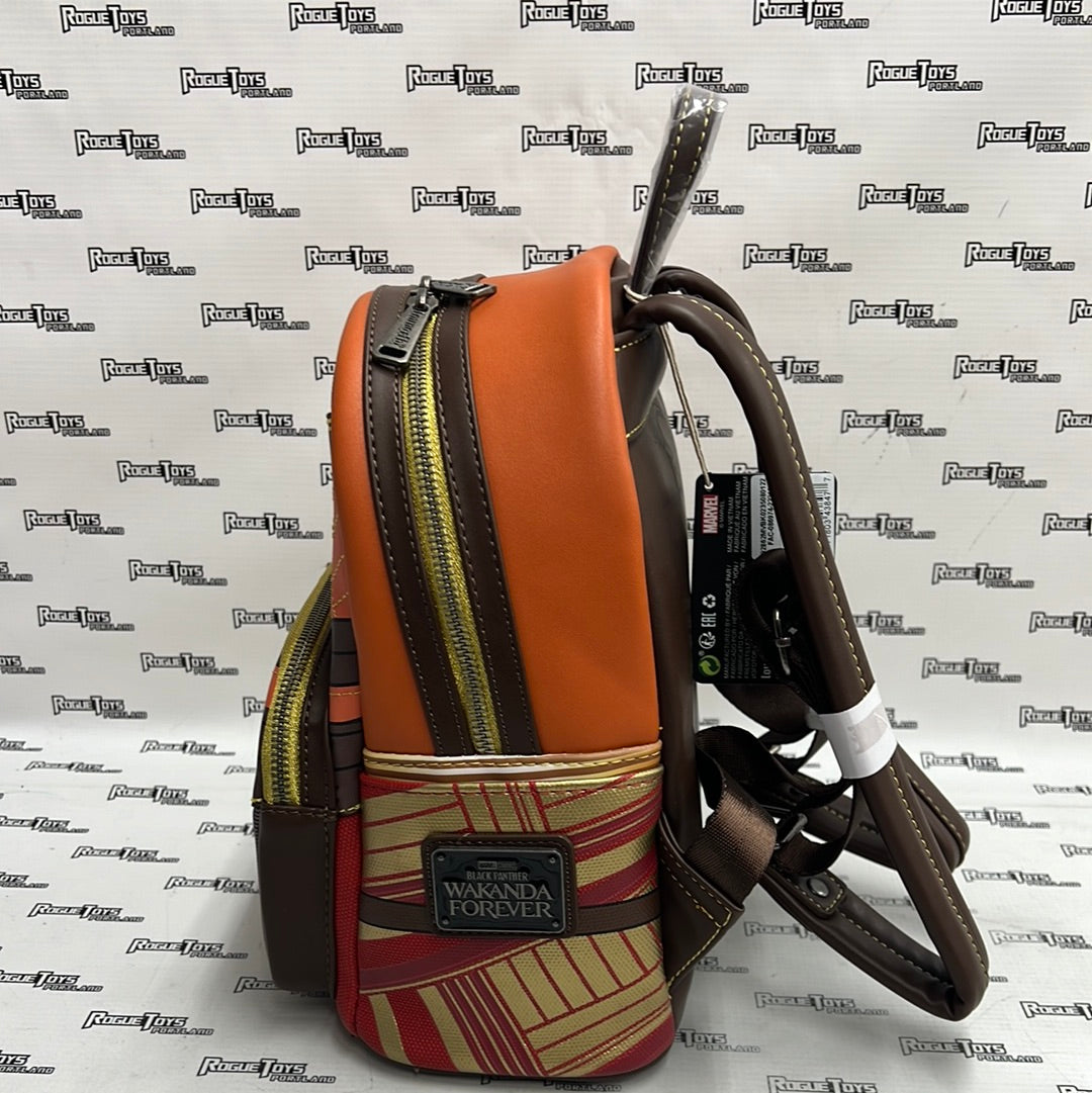black panther loungefly mini backpack Black Panther Okoye Cosplay Mini Backpack