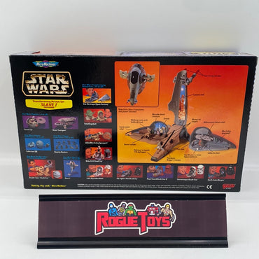 Galoob 1997 Micro Machines Star Wars Transforming Action Set Slave I Tatooine