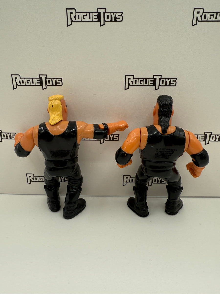 Hasbro WWF Series 4 Nasty Boys: Brian Knobs with Nasticizer