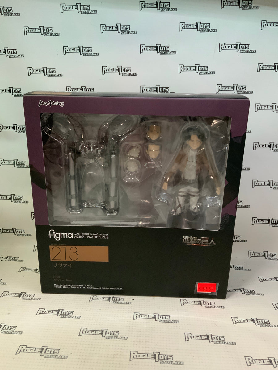 Good Smile Company Figma 213 Attack On Titan Levi| Rogue Toys