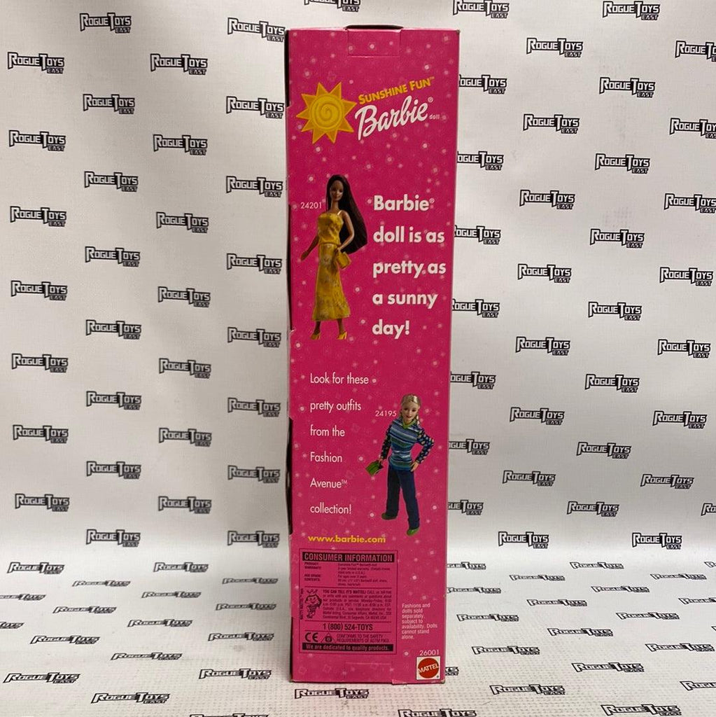 Mattel 1999 barbie sunshine fun doll