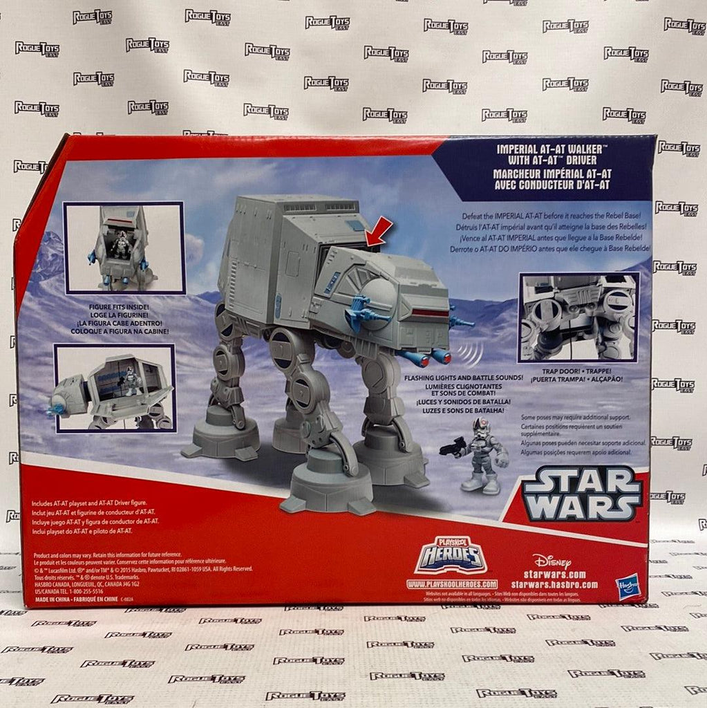 Hasbro star wars galactic heroes imperial at-at walker with at-at driv