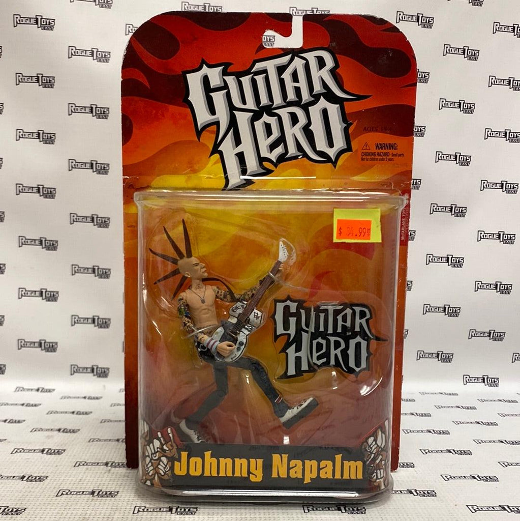 Mcfarlane toys guitar hero johnny napalm