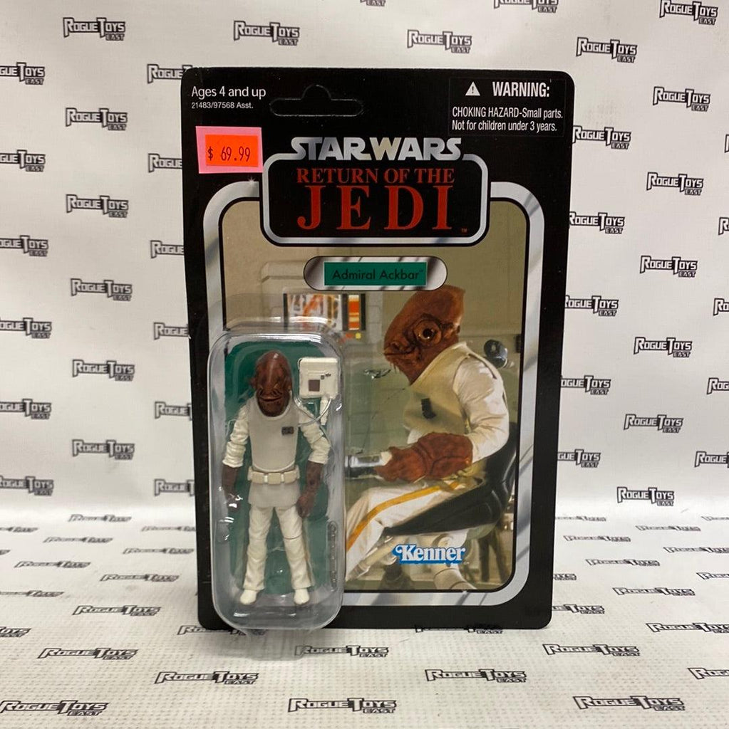 Kenner star wars return of the jedi admiral ackbar