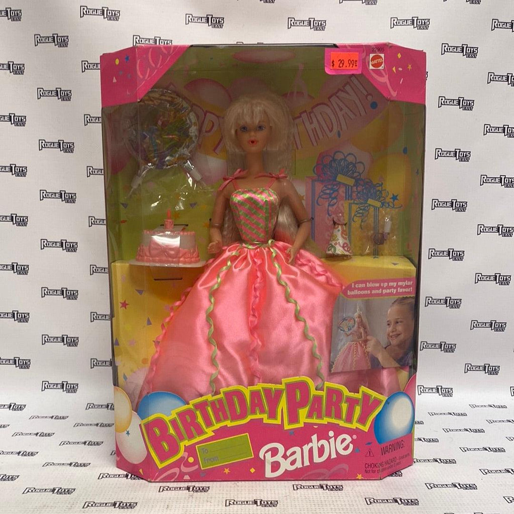 Mattel 1998 barbie birthday party doll