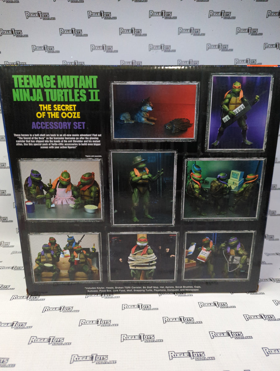 Neca tmnt 2 deals secret of the ooze accessory set