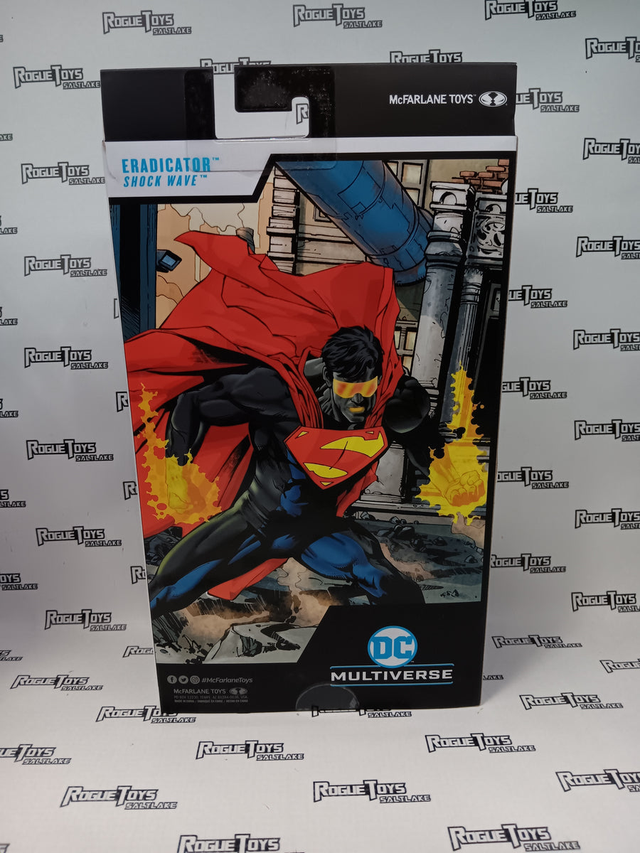 McFarlane DC Multiverse ERADICATOR Shock Wave Gold hotsell Wave