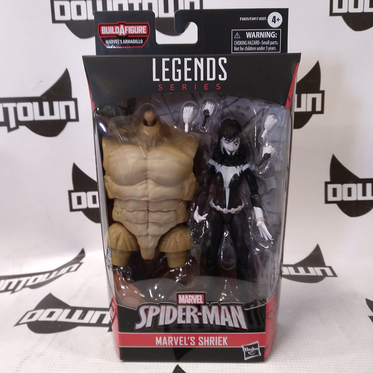 HASBRO- MARVEL LEGENDS- MARVEL'S SHRIEK BAF ARMADILLO SERIES