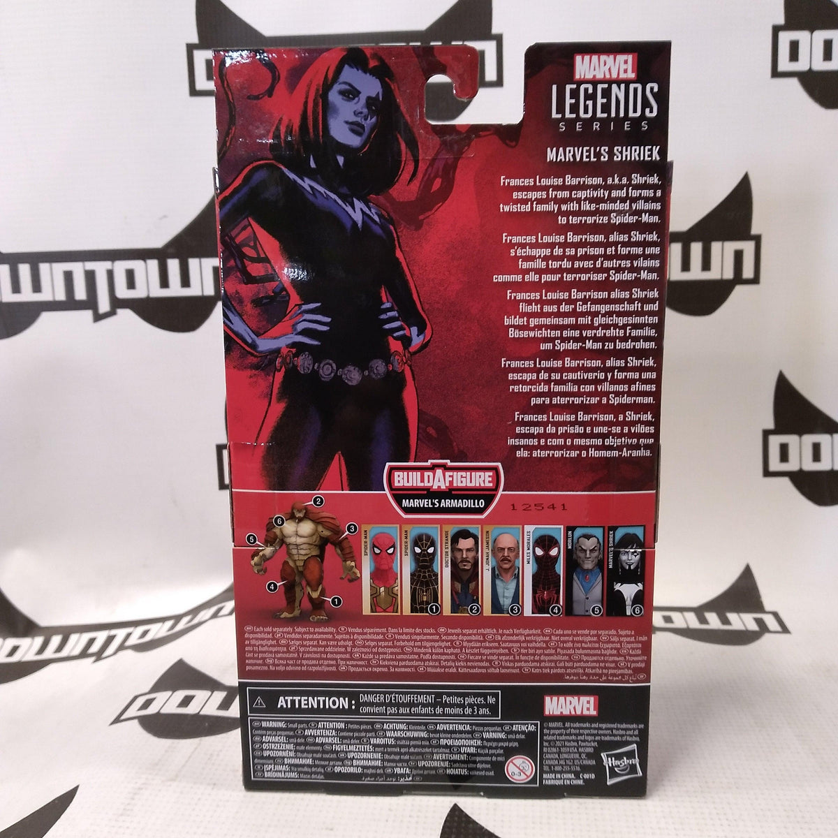 HASBRO- MARVEL LEGENDS- MARVEL'S SHRIEK BAF ARMADILLO SERIES