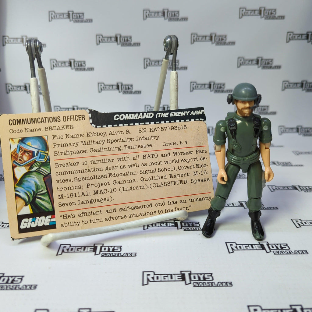 25th Anniversary Breaker File Card MODERN Gi Joe