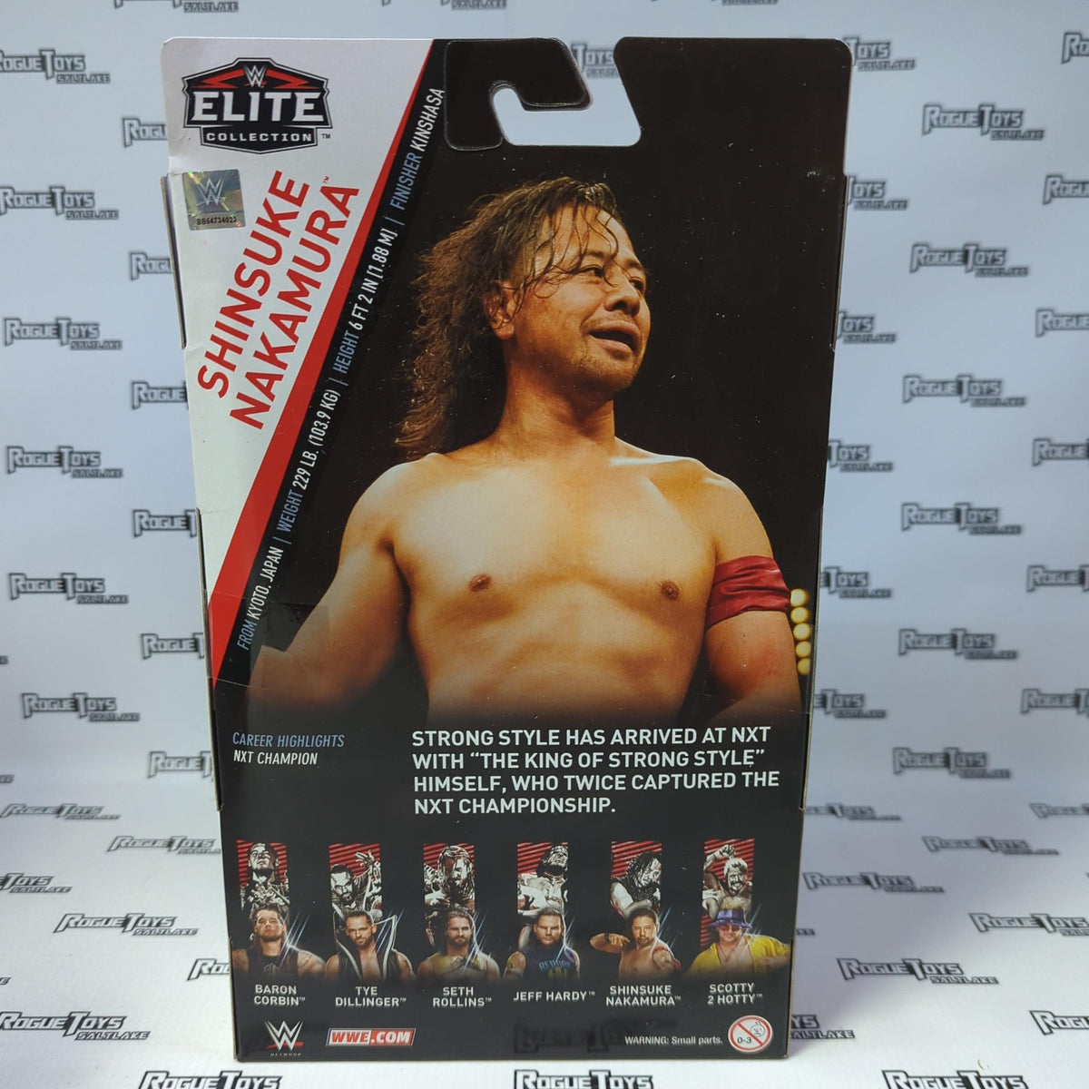 Mattel WWE Elite Collection Series 57 Shinsuke Nakamura| Rogue Toys