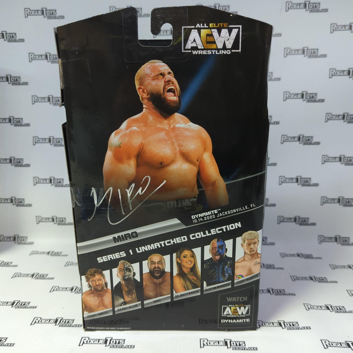 Dustin Rhodes - Action Figure Wrestling AEW Unmatched Series 1, Jazwares, Giocattolo Da Collezione Per Fan Di Wrestling